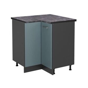 Vicco ROHOVÁ SKŘÍŇKA R-Line Modrošedá 75.6 cm , PD Antracit obraz