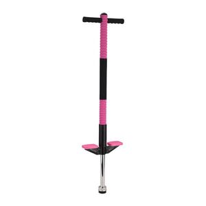 Relaxdays POGO-TYČ Růžová nerezová ocel 15-35 kg obraz