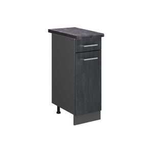 Vicco SPODNÍ SKŘÍŇKA KUCHYŇSKÉ LINKY R-Line Černý beton 30 cm PD Antracit obraz