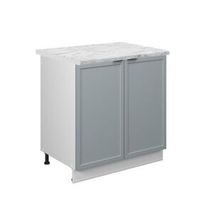 Vicco SKŘÍŇKA POD DŘEZ Fame-Line Světle modrošedá 80 cm , PD Mramor obraz