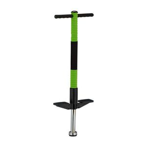 Relaxdays POGO-TYČ Zelená nerezová ocel 15-35 kg obraz