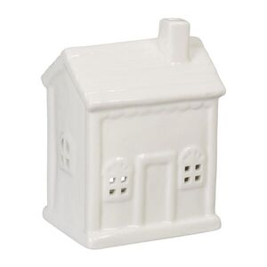Relaxdays SVÍCEN Bílá porcelán 12, 5 cm obraz