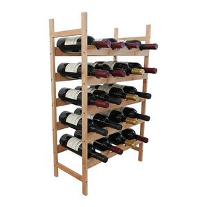 Relaxdays VINOSTOJAN Přírodní bambus 45 cm obraz