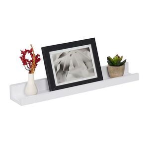 Relaxdays POLICE Bílá na obrázky MDF 48 cm obraz