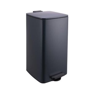 Relaxdays KOŠ Tmavě šedý nášlapný Softclose 30 l obraz