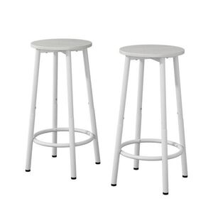 Vicco 2-KS SADA BAROVÝCH STOLŮ Edmonton Bílá 31.5 x 64 cm 2 díly obraz