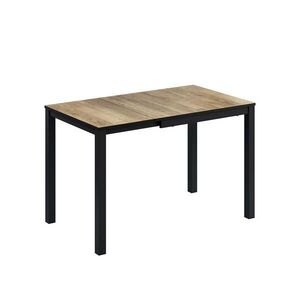 Vicco JÍDELNÍ STŮL Granny, Rustikální dub/Antracit, 80-120 x 70 cm Rozšiřitelný obraz