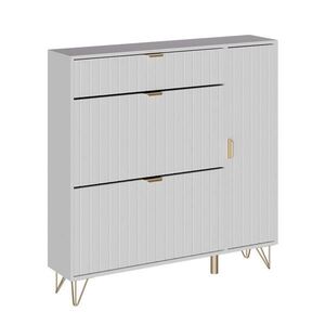 Vicco SKŘÍŇ NA BOTY Helge Bílá 108 x 107.5 cm obraz