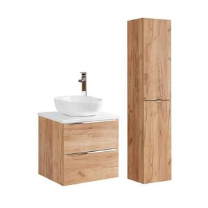Petits-meubles KOUPELNOVÝ NÁBYTEK 60.4cm duben 2er-Set Bílá obraz