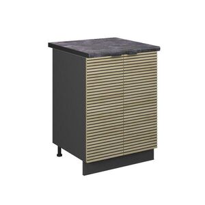 Vicco SPODNÍ SKŘÍŇKA KUCHYŇSKÉ LINKY Fame-Line Dubový panel 60 cm , PD Antracit obraz