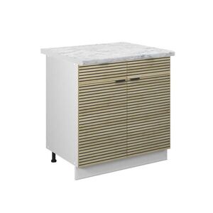 Vicco SPODNÍ SKŘÍŇKA KUCHYŇSKÉ LINKY Fame-Line Dubový panel 80 cm , PD Mramor obraz