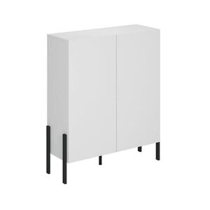 Petits-meubles SIDEBOARD Bérénice Matná bílá a černá obraz