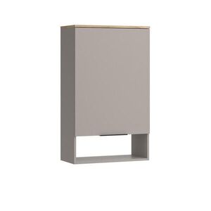 Vicco STĚNOVÁ POLICE Wido Greige 60 x 100 cm s dveřmi obraz