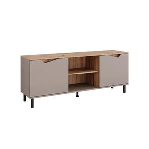 Vicco NÍZKÝ NÁBYTEK POD TELEVIZI Marelle Béžový dub/Artisan 150 x 60 cm se 2 dveřmi obraz