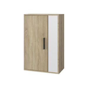 Vicco NÁSTĚNNÁ SKŘÍŇKA Berno Sonoma/bílá 50.1 x 78.4 cm se 2 přihrádkami obraz