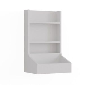 Vicco PŘÍBORNÍK Sherry Bílá 40 x 65 cm se 3 úložnými přihrádkami obraz