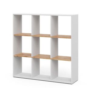 Vicco DĚLICÍ STĚNA Nove Bílý/zlatý dub 107.2 x 107.8 cm obraz