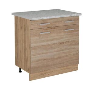 Vicco SPODNÍ SKŘÍŇKA KUCHYŇSKÉ LINKY R-Line Sonoma 80 cm PD Mramor obraz
