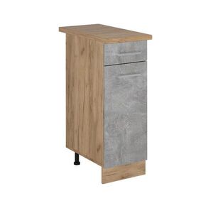 Vicco SPODNÍ SKŘÍŇKA KUCHYŇSKÉ LINKY R-Line Beton 30 cm , PD Dub obraz