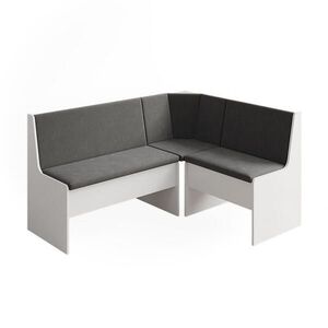 Vicco LAVICE DO JÍDELNY DO ROHU Ramon Bílá 150 x 51 cm s úložným prostorem obraz