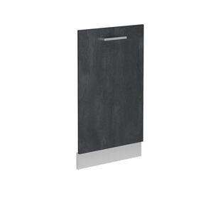Vicco ČELNÍ PANEL MYČKY R-Line Černý beton 45 cm bez pracovní desky obraz