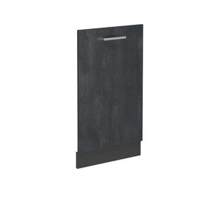 Vicco ČELNÍ PANEL MYČKY R-Line Černý beton 45 cm bez pracovní desky obraz
