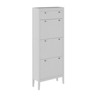 Vicco SKŘÍŇ NA BOTY Aron Bílá 60 x 153 cm , 3 přihrádky obraz