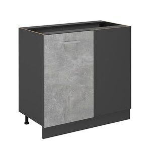 Vicco ROHOVÁ SKŘÍŇKA R-Line Beton 86 cm bez pracovní desky obraz