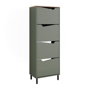 Vicco BOTNÍK NA BOTY Marelle Zelená/umělecká 60 x 167.4 cm se 4 přihrádkami obraz
