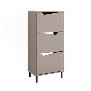 Vicco BOTNÍK NA BOTY Marelle Béžový dub/Artisan 60 x 129.5 cm se 3 přihrádkami obraz