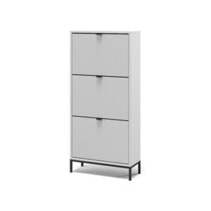 Vicco BOTNÍK NA BOTY Eliza Bílá 60 x 130 cm se 3 sklopnými zásuvkami obraz
