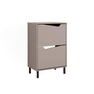 Vicco BOTNÍK NA BOTY Marelle Béžový dub/Artisan 60 x 91.6 cm se 2 přihrádkami obraz