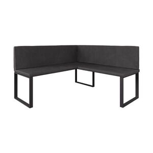 Vicco LAVICE DO JÍDELNY DO ROHU Ravon Antracit 150 x 150 cm obraz