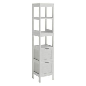 Vicco KOUPELNOVÁ SKŘÍŇKA Vilda Bílá 30 x 144 cm se 2 zásuvkami obraz