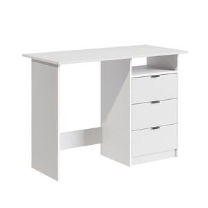 Vicco STŮL Meiko Bílá 105 x 50 cm se zásuvkami obraz