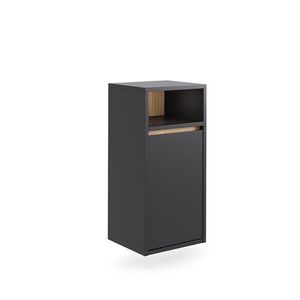 Vicco KOUPELNOVÁ SKŘÍŇKA Viola Grey/Artisan 38 x 80 cm s košem na prádlo obraz