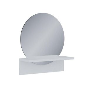Vicco KOUPELNOVÉ ZRCADLO Elyra Bílá 40 x 47.5 cm s policí obraz