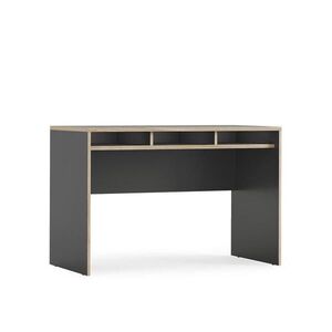 Vicco PSACÍ STŮL Tetrix Antracit 112 x 55 cm se 3 přihrádkami obraz