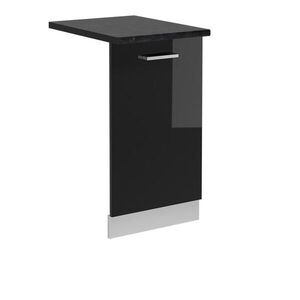 Vicco ČELNÍ PANEL MYČKY R-Line Černý vysoký lesk 45 cm , PD Antracit obraz