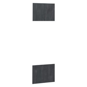 Vicco KUCHYŇSKÁ DVÍŘKA R-Line Černý beton 59.6 x 88.4 cm nábytková čela pro skříň k vestavné mikrovlnné troubě obraz