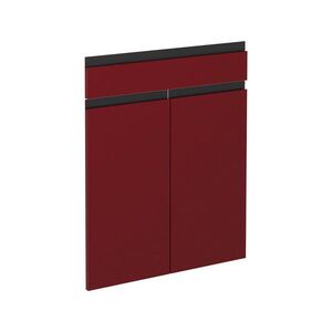 Vicco KUCHYŇSKÁ DVÍŘKA R-Line Červená 59.6 x 70.8 cm nábytková čela pro spodní skříňku se zásuvkami obraz