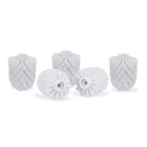Relaxdays HLAVICE Bílá 5-ks plast závit 9, 5 mm obraz