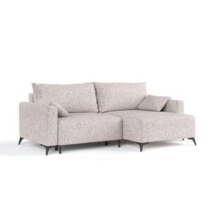 AltaBeds ROHOVÁ SEDAČKA NUVIO, textil, Béžová obraz