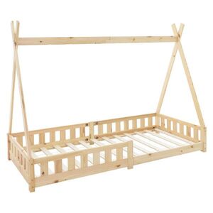 ML-DESIGN DĚTSKÁ POSTÝLKA Tipi 90x200 cm přírodní obraz