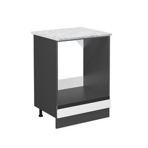 Vicco SKŘÍŇKA NA VESTAVĚNOU TROUBU R-Line Bílá 60 cm PD Mramor obraz
