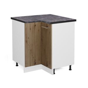 Vicco ROHOVÁ SKŘÍŇKA R-Line Řemeslný dub 75.6 cm , PD Antracit obraz