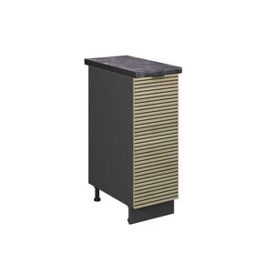 Vicco LÉKÁRNIČKOVÁ SKŘÍŇKA Fame-Line Dubový panel 30 cm , PD Antracit obraz