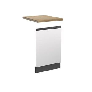 Vicco PŘEDNÍ PANEL R-Line Bílá 45 cm , PD Dub obraz