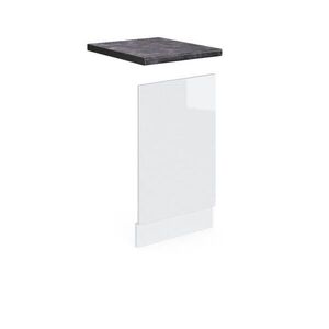 Vicco PŘEDNÍ PANEL R-Line Bílá vysoký lesk 45 cm , PD Antracit obraz