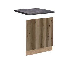 Vicco PŘEDNÍ PANEL R-Line Řemeslný dub 60 cm , PD Antracit obraz